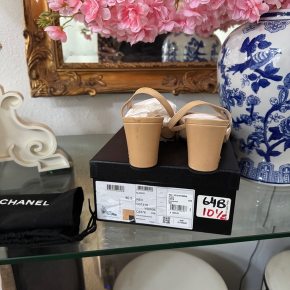 Chanel SlingBacks size 40.5 - Picture 8 of 9